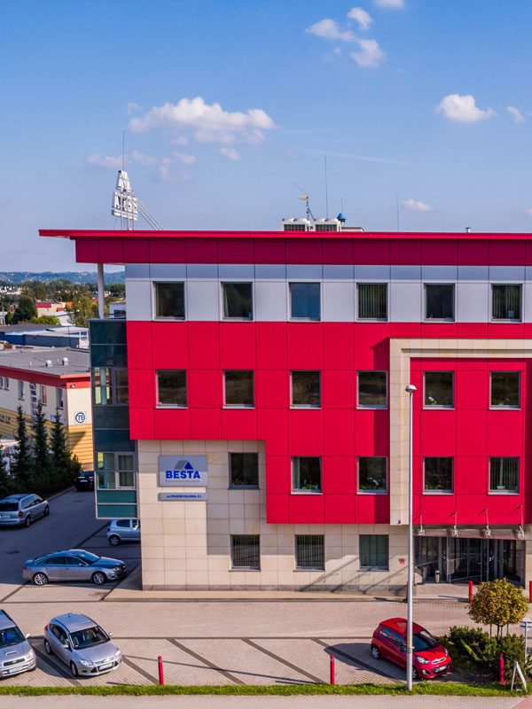 Budynek administracyjny i gospodarczy firmy BESTA